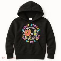 Donut Stress Just Do Your Best Test Day Student Teacher Kids Hoodie thumb 0