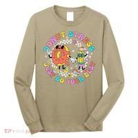 Donut Stress Just Do Your Best Test Day Student Teacher Long Sleeve Shirt thumb 0