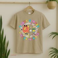 Donut Stress Just Do Your Best Test Day Student Teacher T-Shirt thumb 2