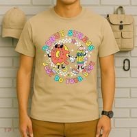 Donut Stress Just Do Your Best Test Day Student Teacher T-Shirt thumb 6
