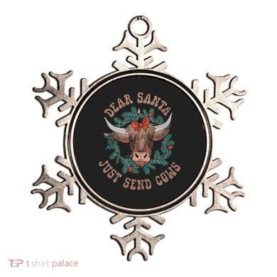 Dear Santa Just Send Cows Funny Gift Happy Merry Christmas Meaningful Gift Ornament