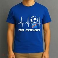 Drc Soccer Jersey Great Gift Democratic Republic Of The Congo Meaningful Gift T-Shirt thumb 3