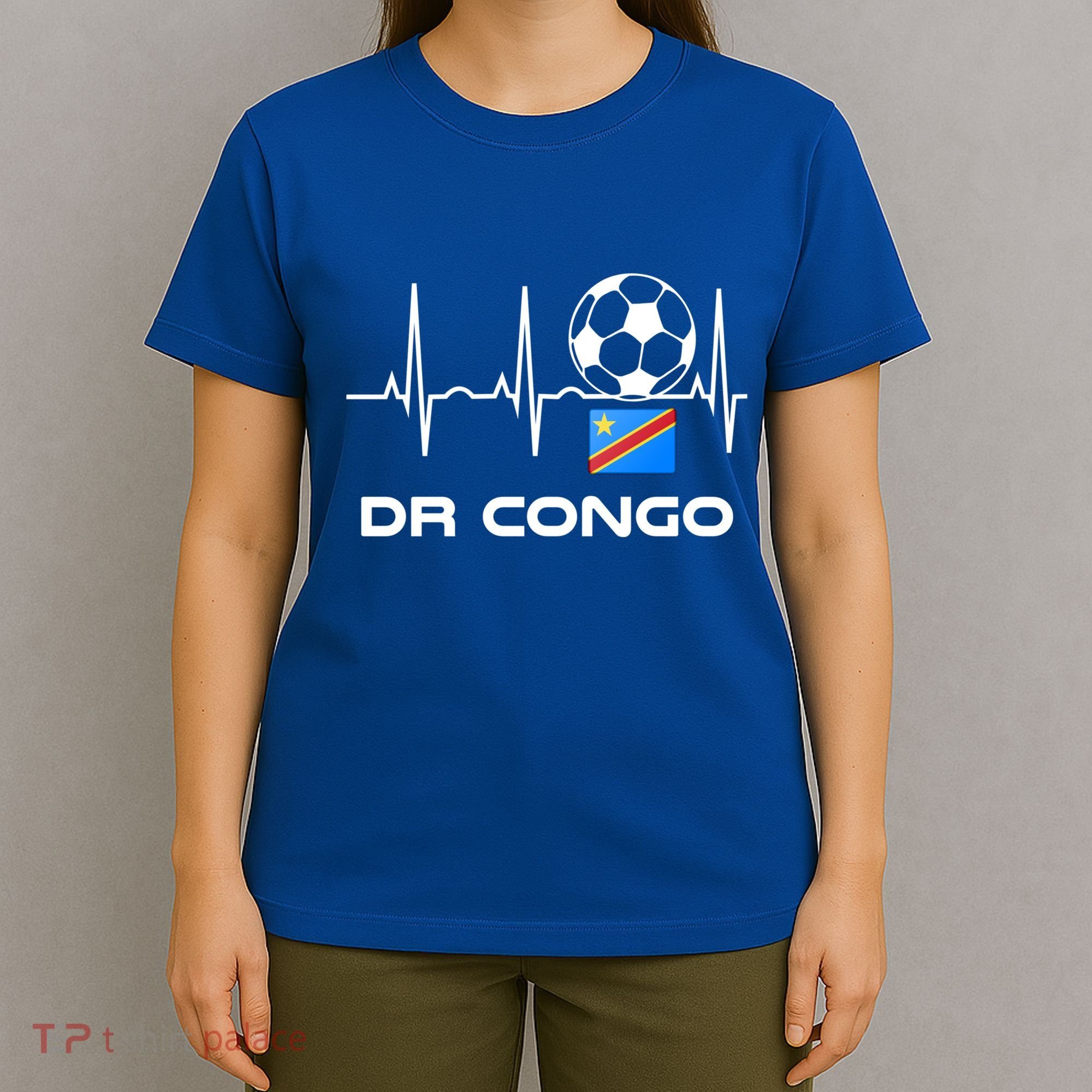 Drc Soccer Jersey Great Gift Democratic Republic Of The Congo Meaningful Gift T-Shirt