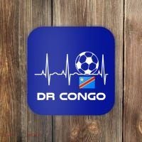Drc Soccer Jersey Great Gift Democratic Republic Of The Congo Meaningful Gift Coaster thumb 0