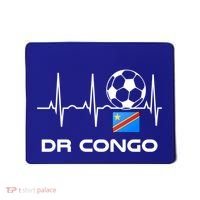 Drc Soccer Jersey Great Gift Democratic Republic Of The Congo Meaningful Gift Mousepad thumb 0