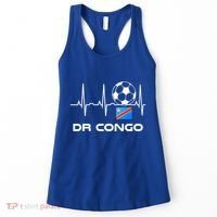 Drc Soccer Jersey Great Gift Democratic Republic Of The Congo Meaningful Gift Women's Tank Top thumb 0
