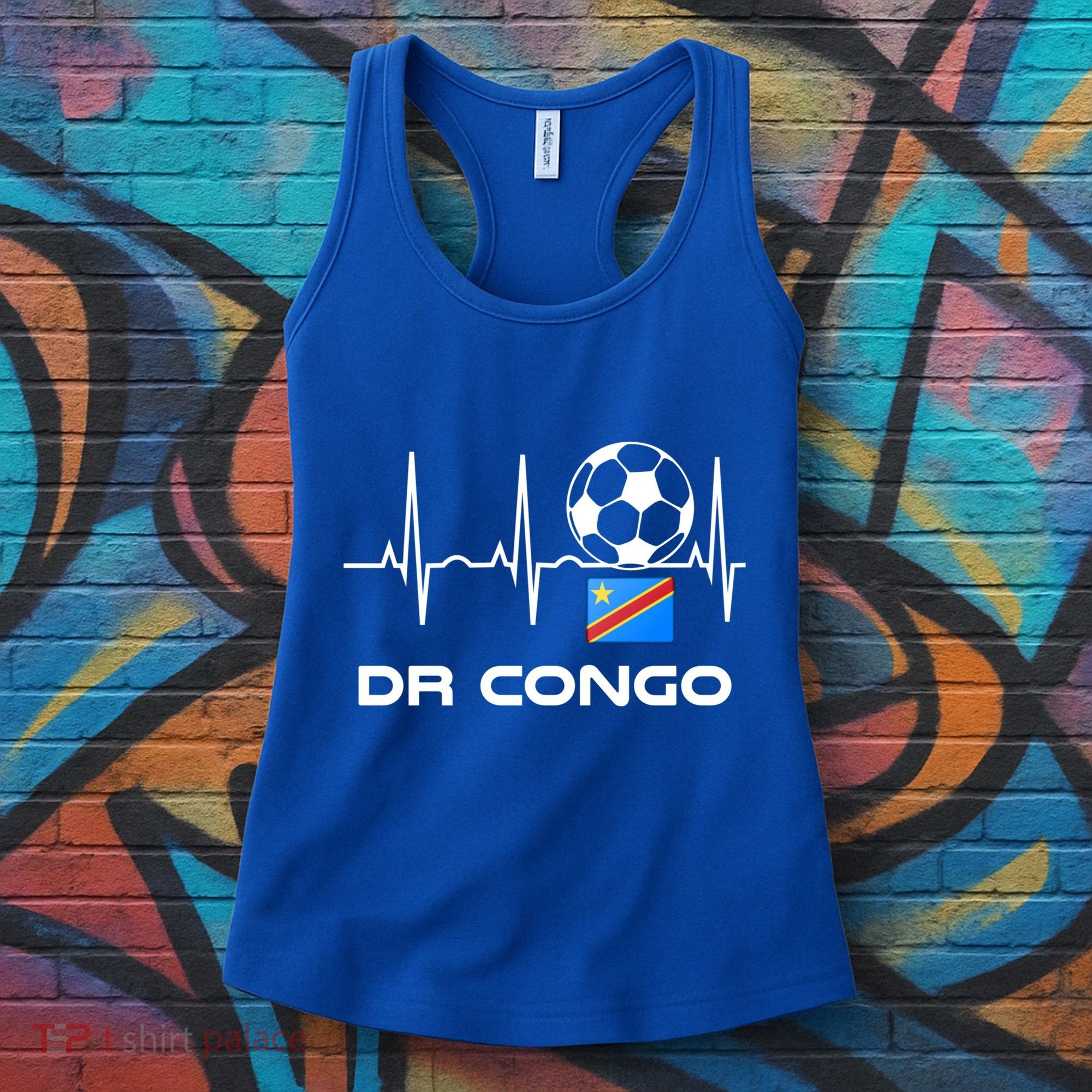 Drc Soccer Jersey Great Gift Democratic Republic Of The Congo Meaningful Gift Women's Tank Top