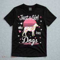Dog Shirt. Just A Girl Who Loves Dogs TShirt T-Shirt thumb 5
