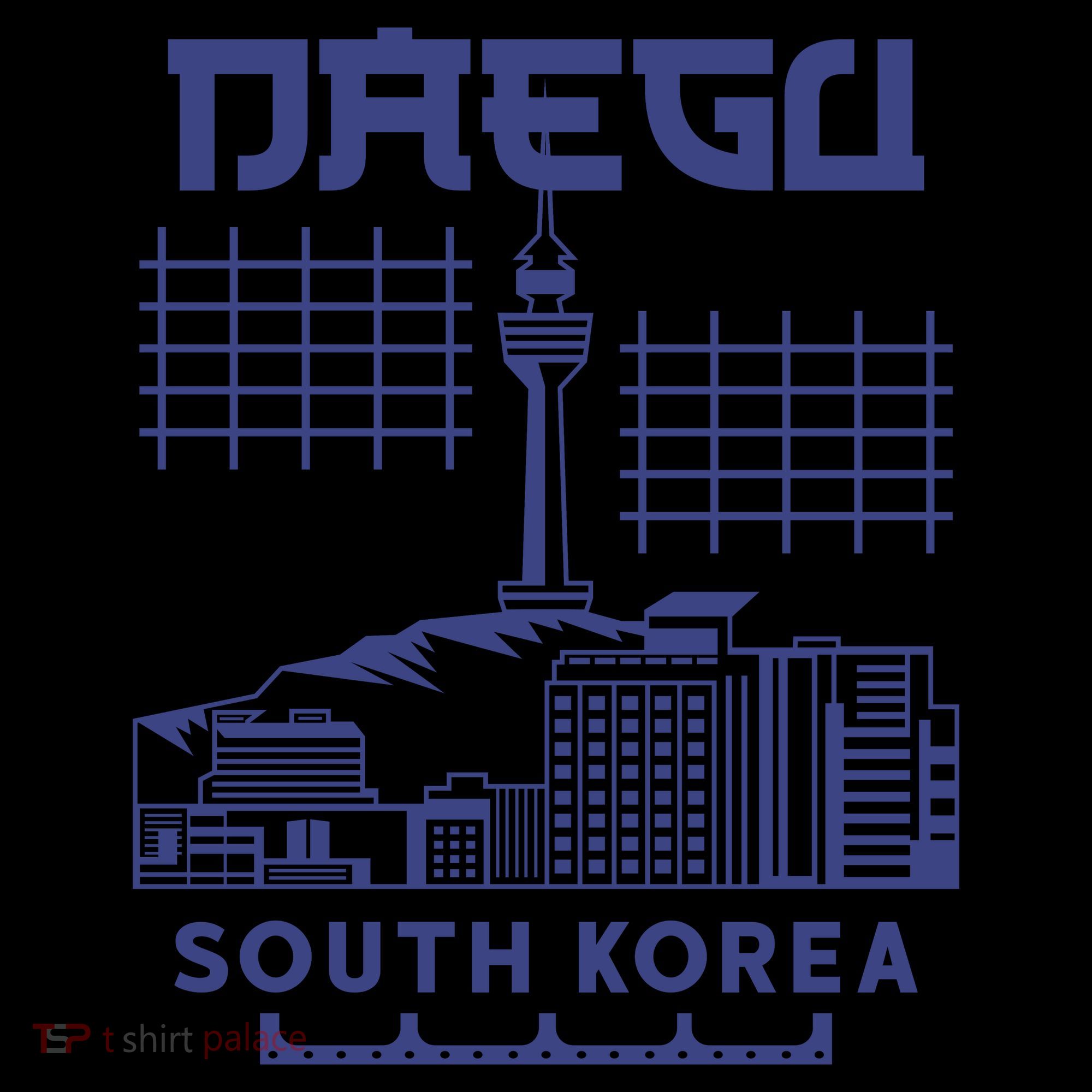 Daegu South Korea Toddler Hoodie