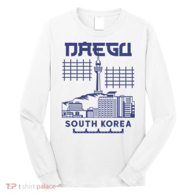 Daegu South Korea Long Sleeve Shirt