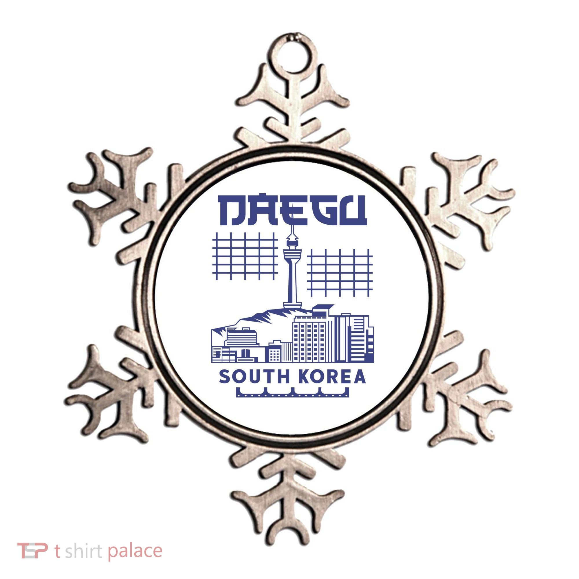 Daegu South Korea Ornament