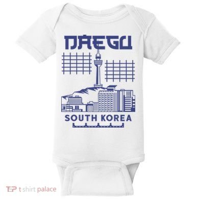 Daegu South Korea Baby Bodysuit