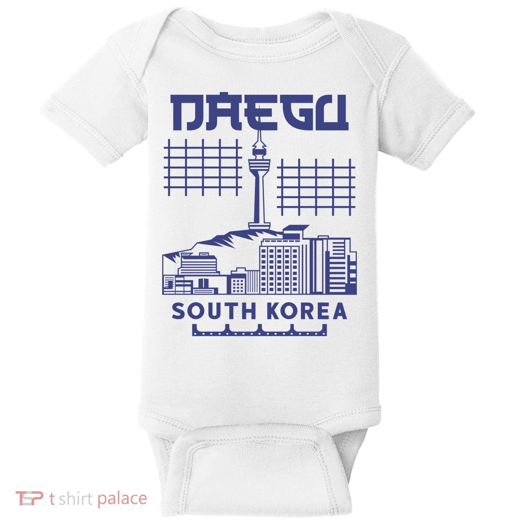 Daegu South Korea Baby Bodysuit