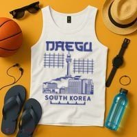 Daegu South Korea Tank Top thumb 4