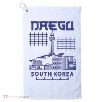 Daegu South Korea Golf Towel thumb 0