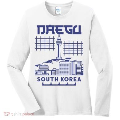 Daegu South Korea Women's Long Sleeve Shirt