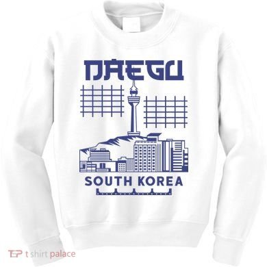 Daegu South Korea Kids Sweatshirt