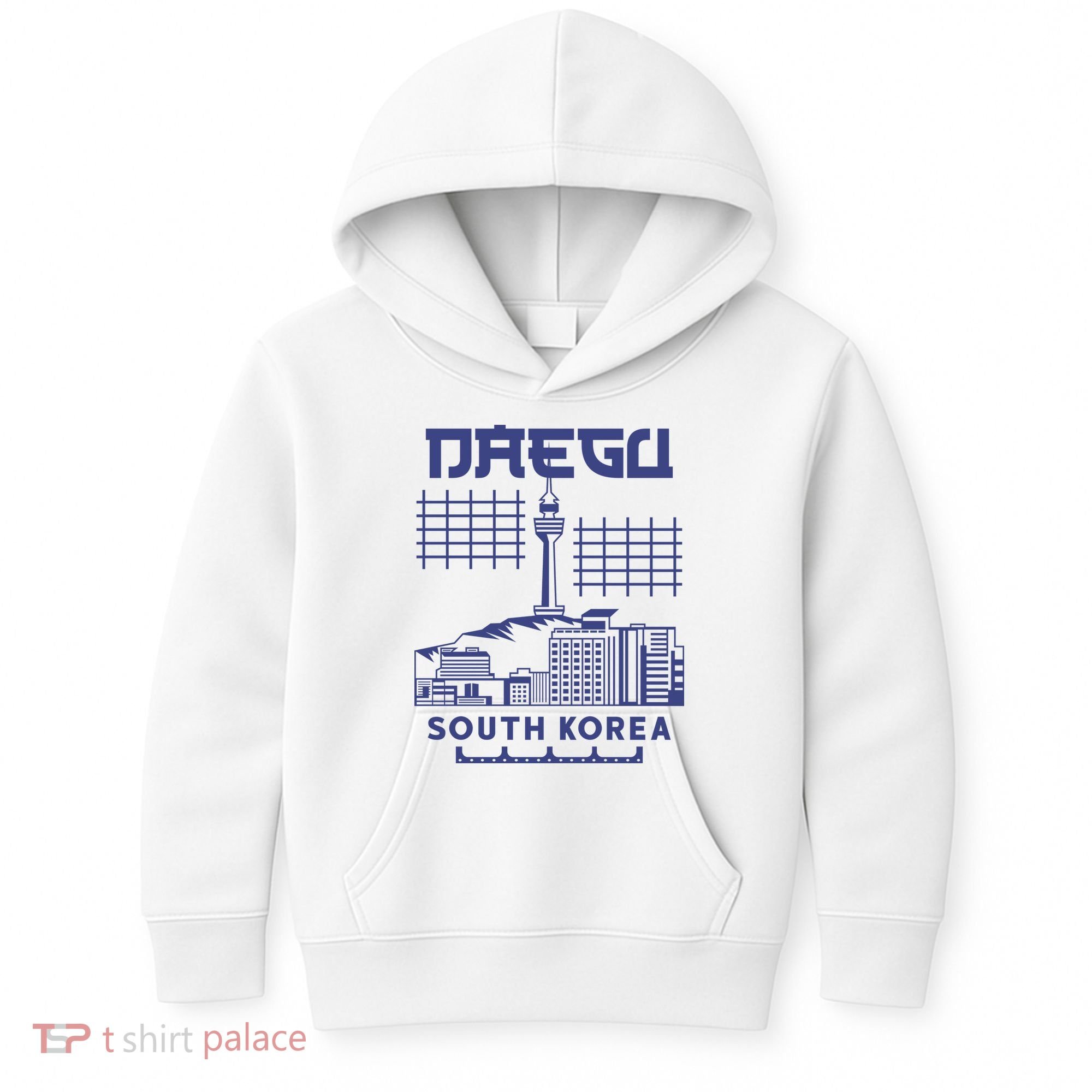 Daegu South Korea Kids Hoodie