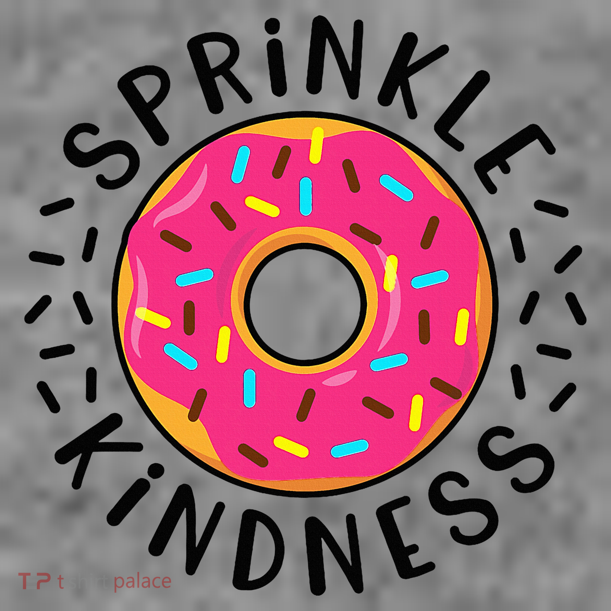 Donut Sprinkle Kindness Girl Women Doughnut Lover Toddler Hoodie