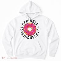 Donut Sprinkle Kindness Girl Women Doughnut Lover Hoodie thumb 0