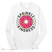 Donut Sprinkle Kindness Girl Women Doughnut Lover Long Sleeve Shirt thumb 0