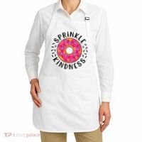 Donut Sprinkle Kindness Girl Women Doughnut Lover Apron thumb 2