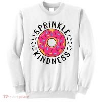 Donut Sprinkle Kindness Girl Women Doughnut Lover Sweatshirt thumb 0
