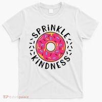 Donut Sprinkle Kindness Girl Women Doughnut Lover T-Shirt thumb 0