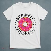 Donut Sprinkle Kindness Girl Women Doughnut Lover T-Shirt thumb 5