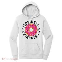 Donut Sprinkle Kindness Girl Women Doughnut Lover Women's Hoodie thumb 0