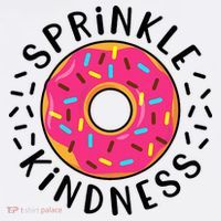 Donut Sprinkle Kindness Girl Women Doughnut Lover Women's Hoodie thumb 2