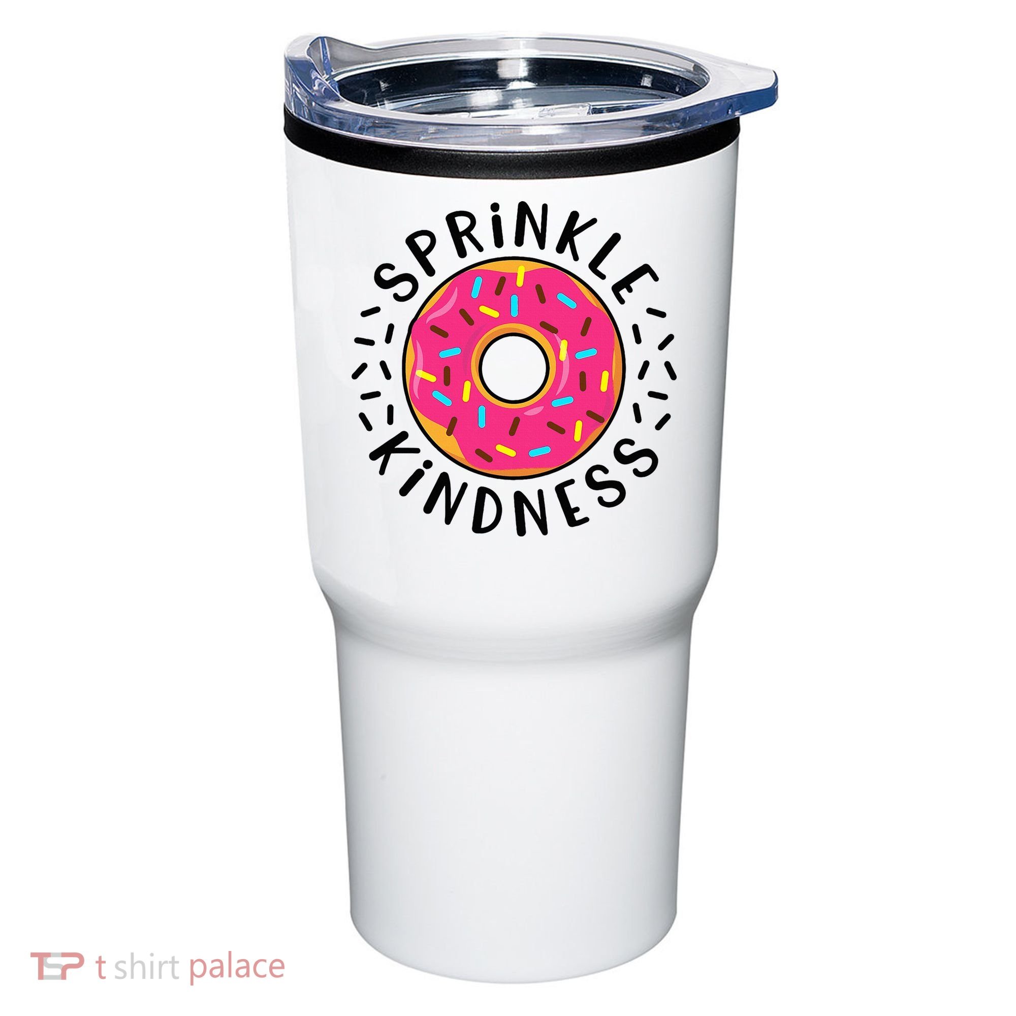 Donut Sprinkle Kindness Girl Women Doughnut Lover Tumbler