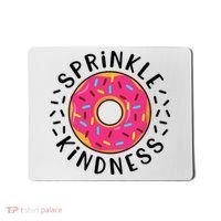 Donut Sprinkle Kindness Girl Women Doughnut Lover Mousepad thumb 0
