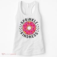 Donut Sprinkle Kindness Girl Women Doughnut Lover Women's Tank Top thumb 0