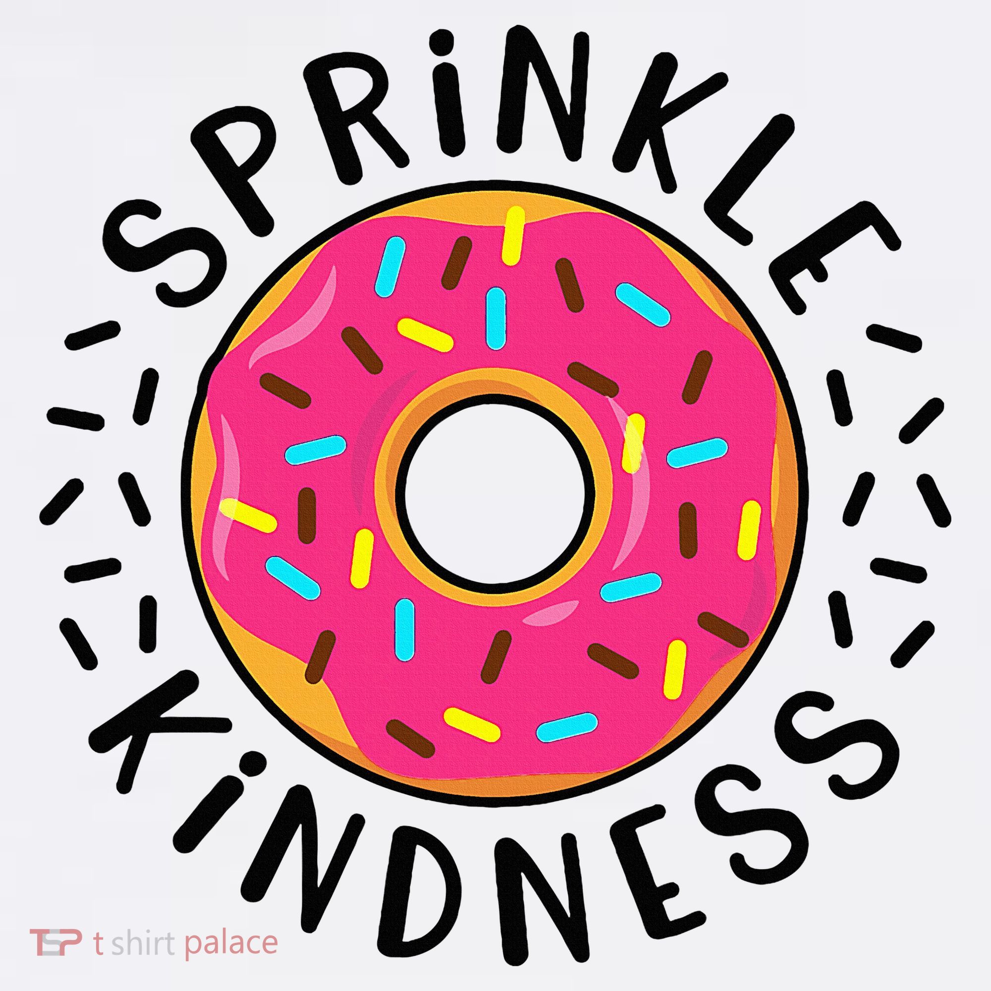 Donut Sprinkle Kindness Girl Women Doughnut Lover Women's Tank Top