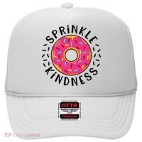 Donut Sprinkle Kindness Girl Women Doughnut Lover Hat thumb 0