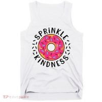 Donut Sprinkle Kindness Girl Women Doughnut Lover Tank Top thumb 0