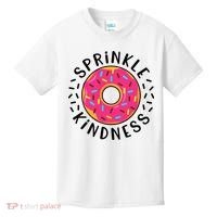 Donut Sprinkle Kindness Girl Women Doughnut Lover Kids T-Shirt thumb 0