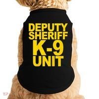 Deputy Sheriff K9 Unit Police Doggie Tank thumb 0