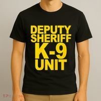 Deputy Sheriff K9 Unit Police T-Shirt thumb 3