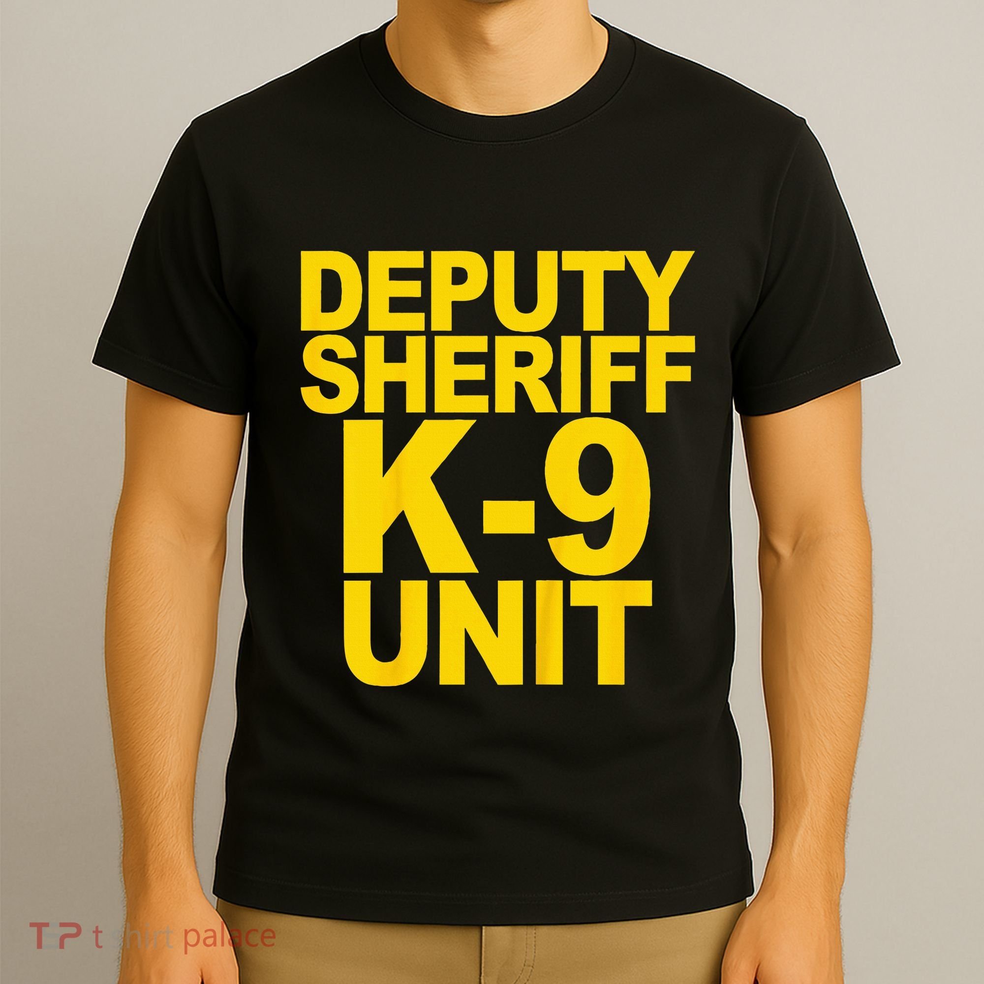 Deputy Sheriff K9 Unit Police T-Shirt