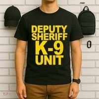Deputy Sheriff K9 Unit Police T-Shirt thumb 6