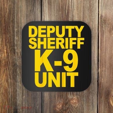 Deputy Sheriff K9 Unit Police Coaster