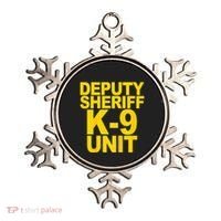 Deputy Sheriff K9 Unit Police Ornament thumb 0