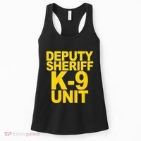 Deputy Sheriff K9 Unit Police Women's Tank Top thumb 0