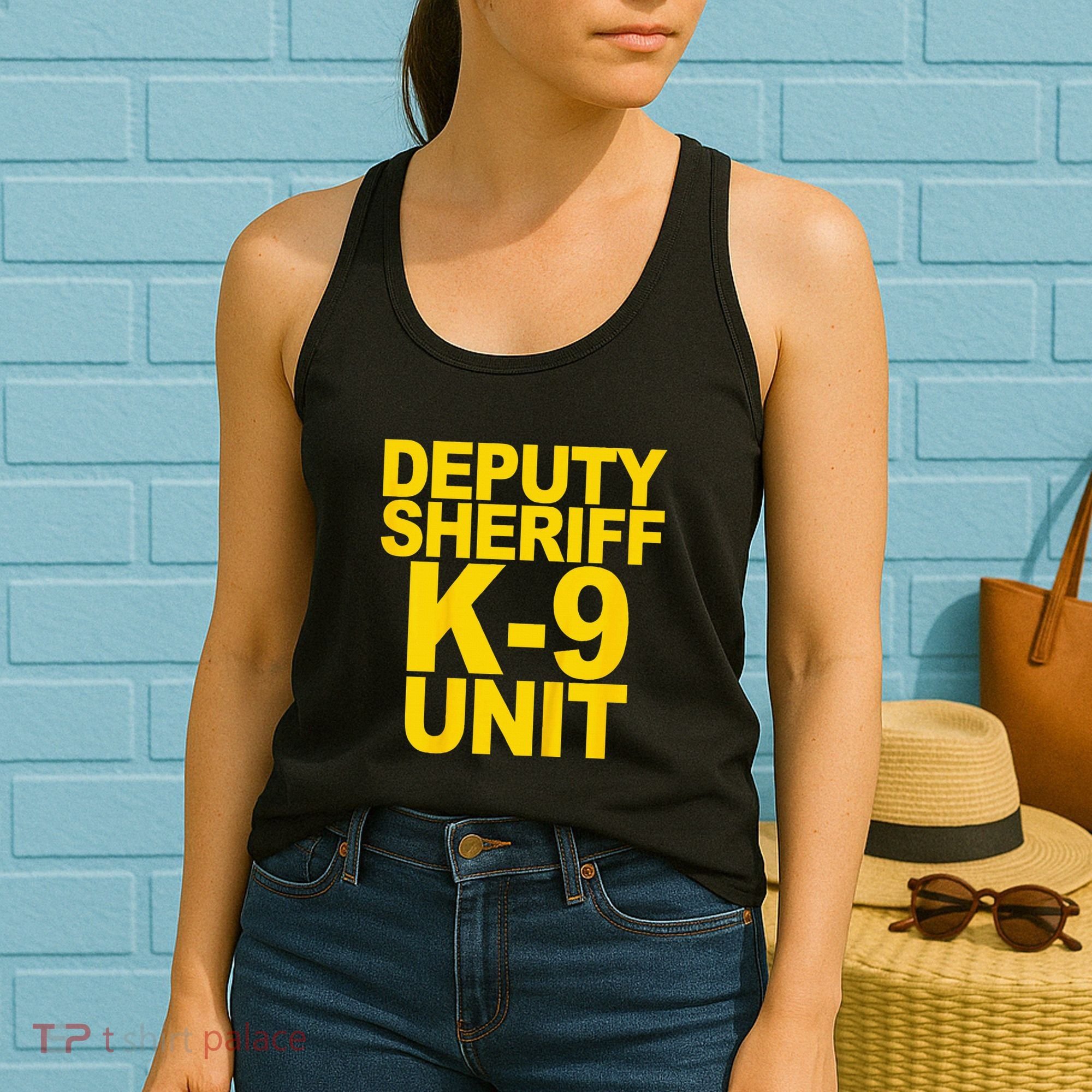 Deputy Sheriff K9 Unit Police Women's Tank Top