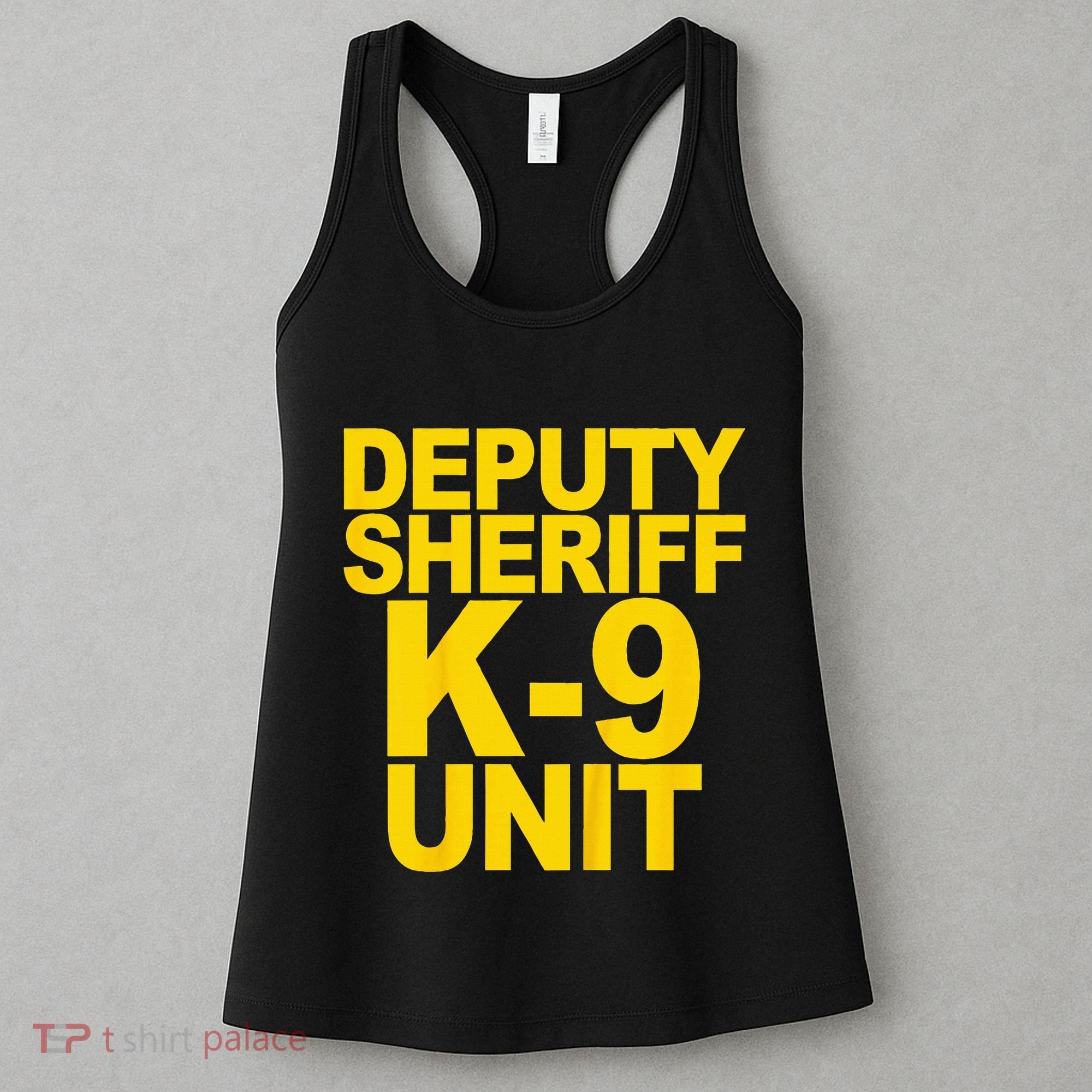 Deputy Sheriff K9 Unit Police Women's Tank Top