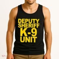 Deputy Sheriff K9 Unit Police Tank Top thumb 3