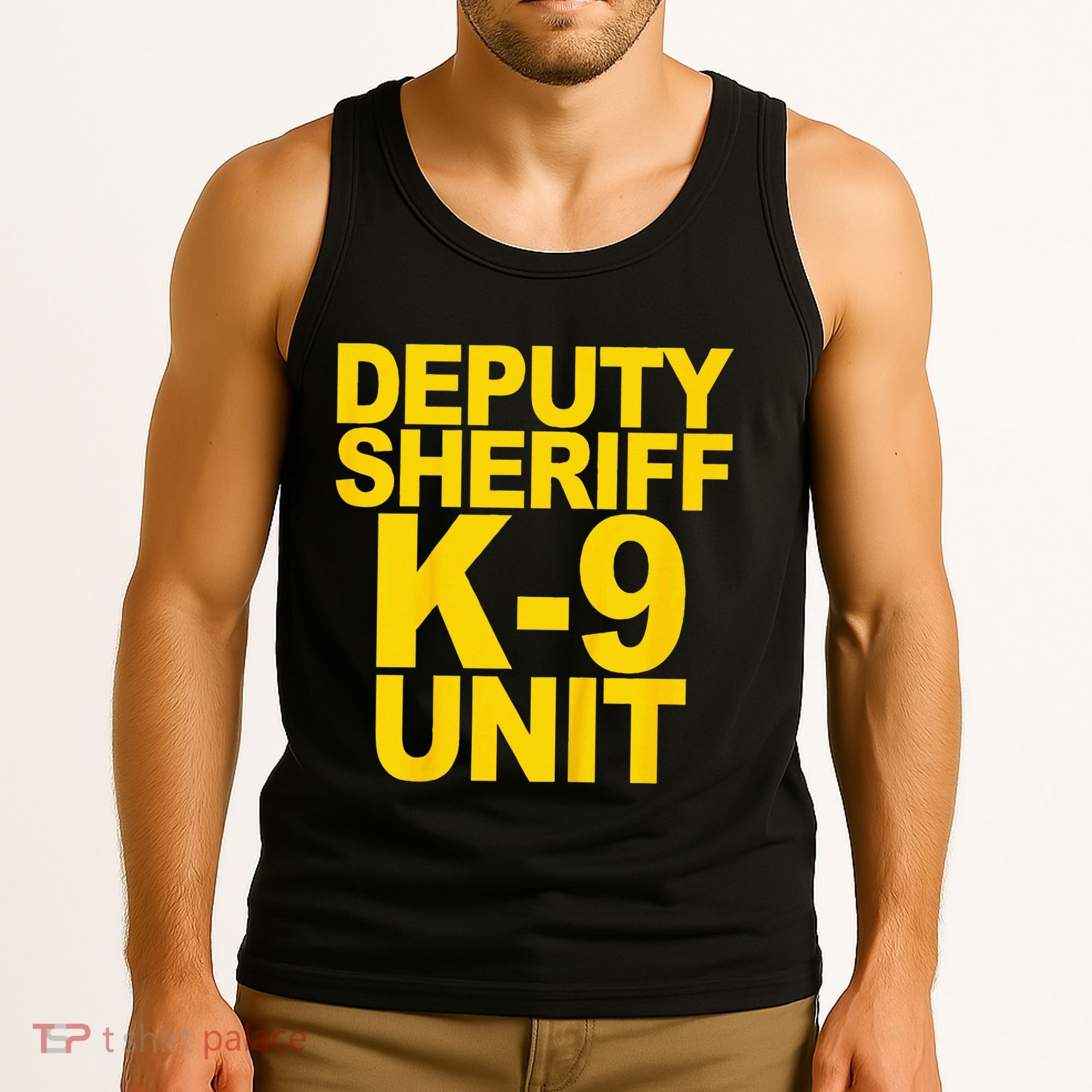 Deputy Sheriff K9 Unit Police Tank Top