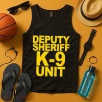 Deputy Sheriff K9 Unit Police Tank Top thumb 4